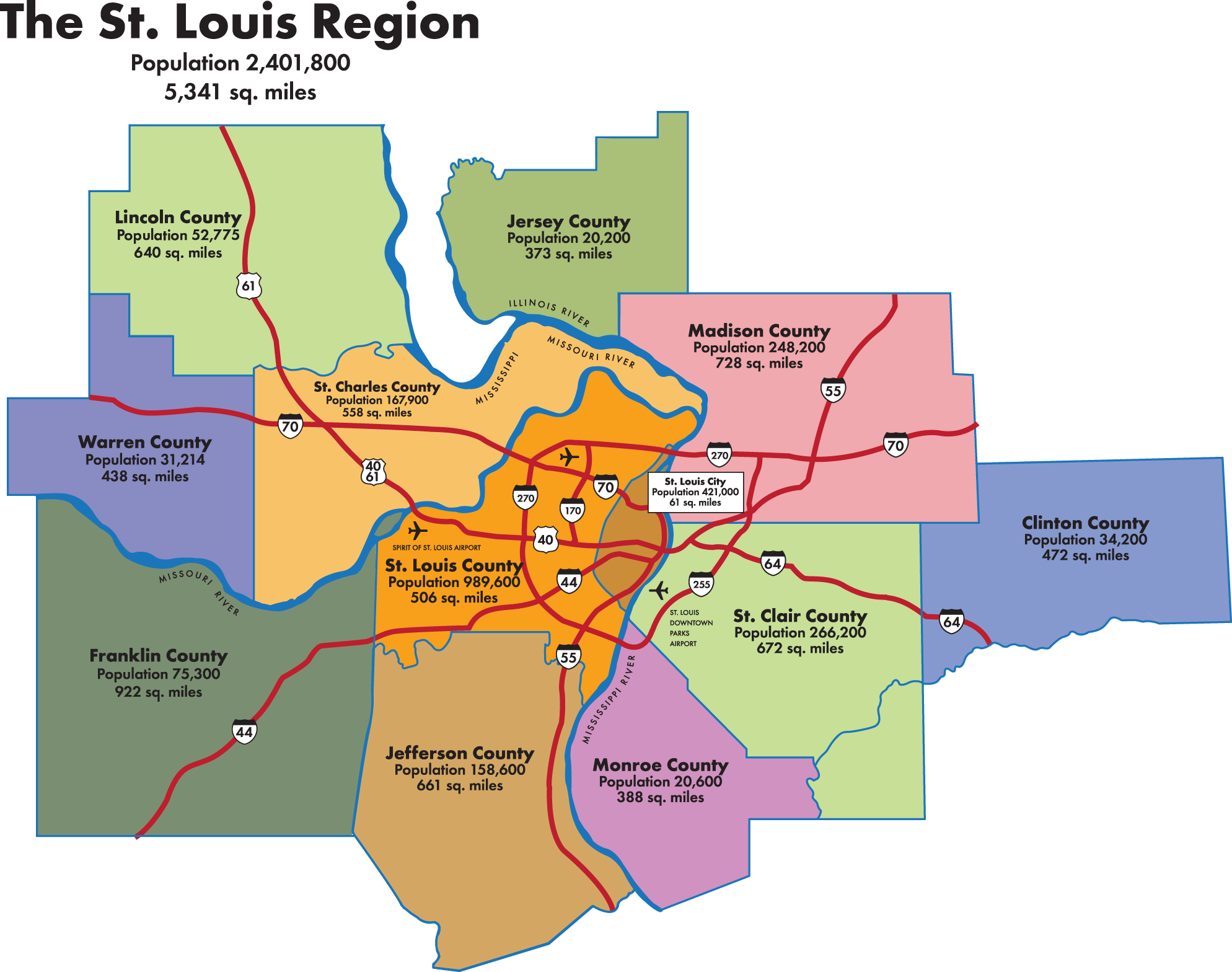 St Louis County Property Map Wydział